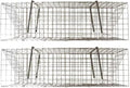 2 Folding Colony Muskrat Trap - 6 x 6 x 24 Trapping Supplies 2 Pack