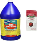 7128 Fish Emulsion Fertilizer and Jobe's Organics Vegetable Garden Fertilizer Bundle