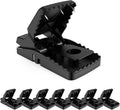 8-Pack Unstoppable Rat Trap with Spikes Stronger Large Mouse Snap Traps that Kill Instantly Dispatch More Rodents Faster Indoor &amp Outdoor Use and Reusable