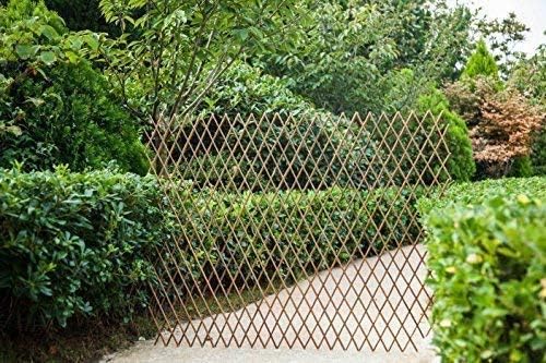 Nature Willow Trellis Expandable Plant Support Plant Climbing Lattices Trellis Willow Expandable Trellis Fence for Climbing Plants Support 36x92 InchDouble Panel (2 Willow Wicker Fence)