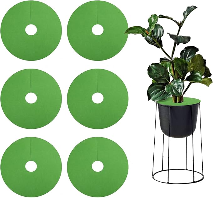 TSYFM Ground Cloth Strawberry Mats Tree Protection Mats Tree Mats for Round Anti Ring Felt Sturdy Weeding Cloth Ring Control Landscape Tree Non Woven Fabric (60)