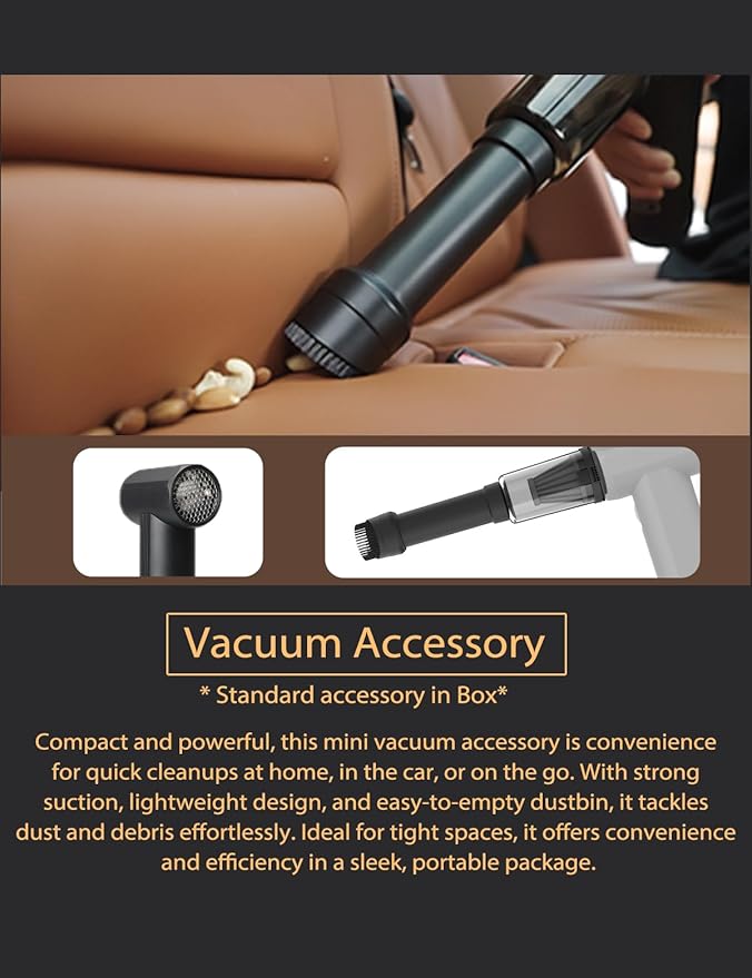Jet Fan MAX - KiCA Jetfan Car Air Blower and Vacuum Turbo FanElectric Cordless Strong Blower 85000 RMP for Car Window Snow/Leaf ClearingDry MotocycleComputer Dust RemoveOutdootsLong Battery Life