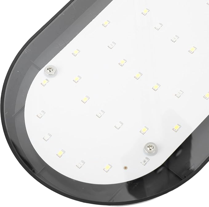 Hydroponics Growing System Kit 7 Pods Indoor Gardening System with 24W LED Grow Light 2 Smart Light Modes Microgreens Growing Kit (Black)