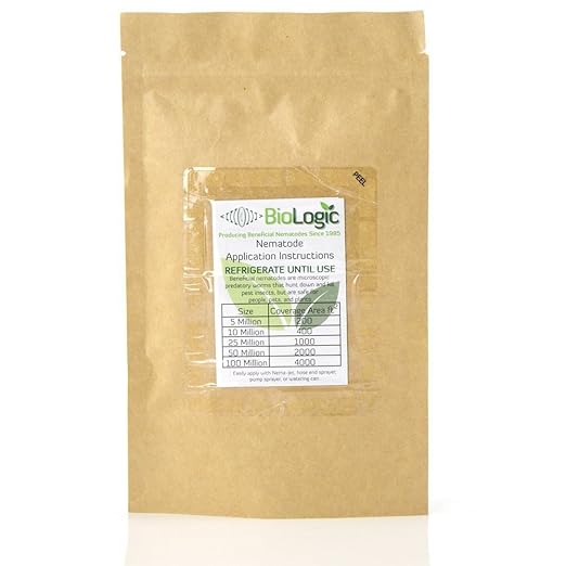 BioLogic's Scanmask Beneficial Nematodes Steinernema feltiae Sf Nematodes for Natural Insect Pest Control (50 Million with Applicator)