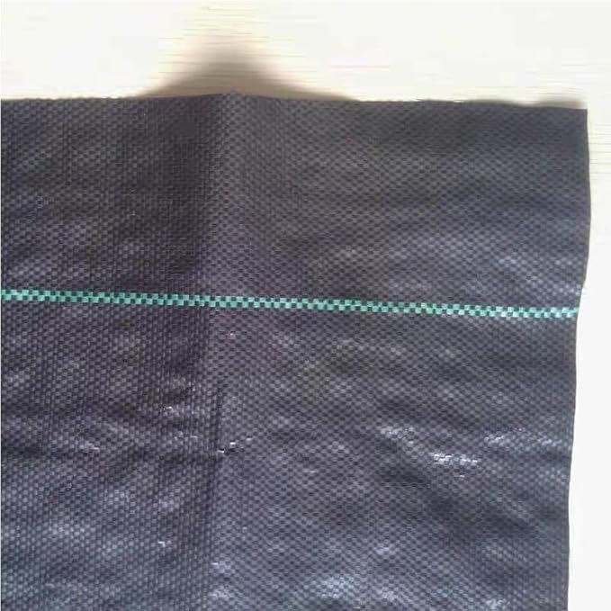 Heavy Duty Weed Barrier Fabric - 0.4m/0.6m/1m/1.2m/1.5m Wide Ground Cloth for Gardens Flower Beds and Trees(1mx90m)