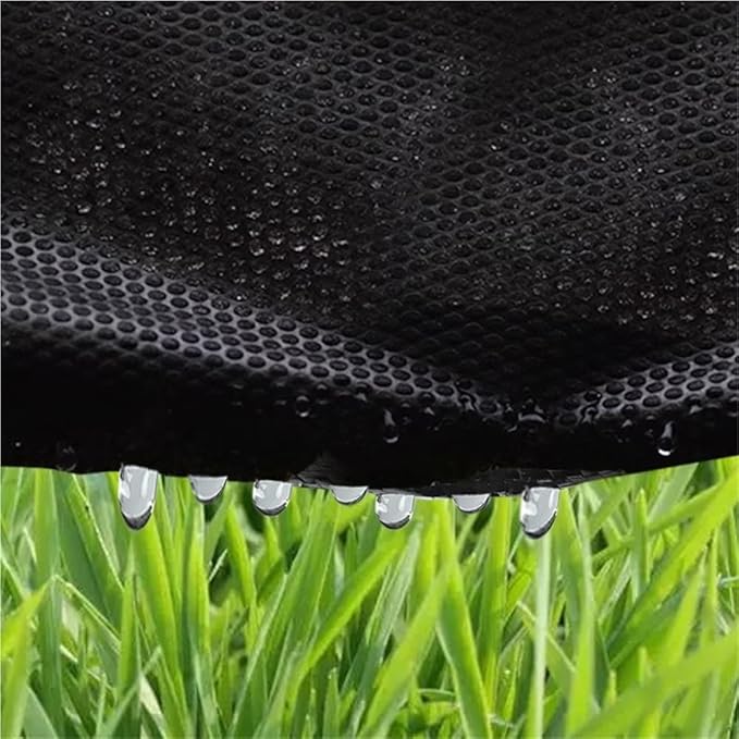 1pc Ground Cover Weed Control Film with Holes Agricultural Greenhouse Fabric Mulch for Strawberries(0.8M*10M*2)