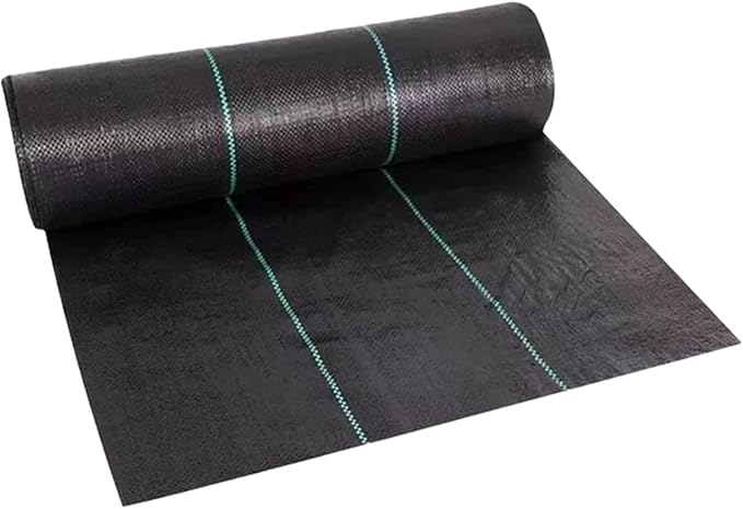 Weeds Barrier Landscape Fabric Woven Landscape FabricEasy Setup Weeds ControlWeeds Fabric 2 ft x164ft for Lawn Garden/757