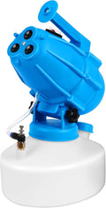 5L (1.3 Gallon) Electric ULV Fogger Sprayer Machine with 3 Nozzles Portable Cold Fogger with Adjustable Flow Rate 30ft Spraying Distance for Home School Hotel Church Garden Yard