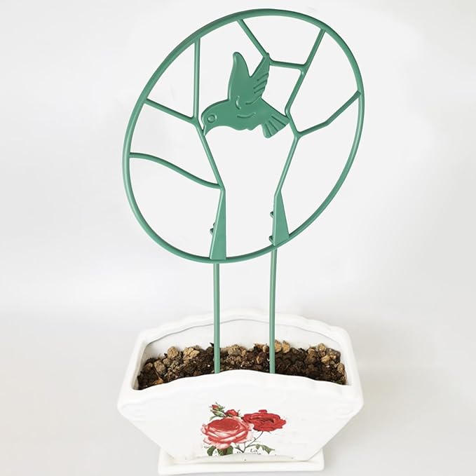10Pack Garden Trellis for Potted Plants-Plastic Climbing Plant Support Trellis