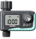 RAINPOINT Sprinkler Timer Programmable Water Timer for Garden Hose Outdoor Soaker Hose Timed with Rain Delay/Manual/Automatic Watering System Digital Irrigation for Yard Lawn 1 Outlet