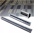 Underground Light LED - Rectangular Linear Underground Lighting Panel Outdoor Embedded LED Spotlight IP66 Waterproof Corridor Aisle Light Stair Step LightingBlue 6w