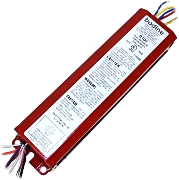 B100ELC BODINE EMERGENCY FLUORESCENT BALLAST T8 B100