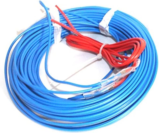 Pipe House Underfloor Heating Soil Air Hotline Breeding Warming Wire Greenhouse Plant Aquarium Heating Cable Soil Electronics (Color : 30m air Heat Cable)