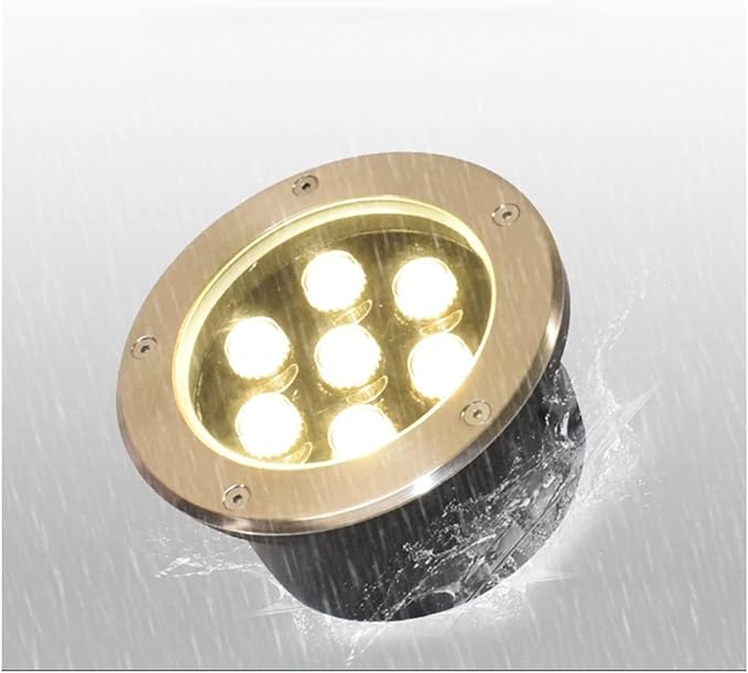 LED Ring Fountain Light - IP68 Waterproof Submersible Spotlight for Garden Pool and Landscape DC 12V
