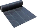 Durable Weed Barrier Fabric - Heavy Duty Ground Cover for Gardens Landscaping and Driveways - Black Polypropylene Weed Membrane(1mx180m)
