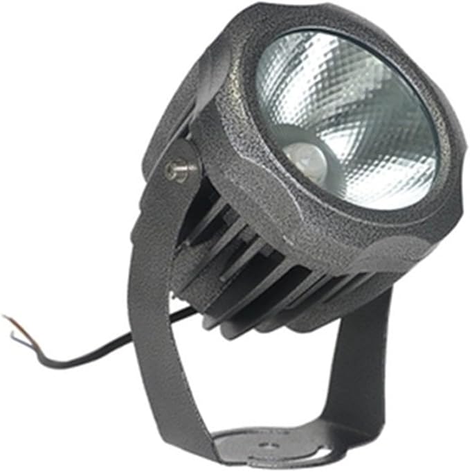 Flood Light IP65 Waterproof Outdoor Spotlight AC85-265V Spotlight Led Beam Light 180° Rotation Spotlight Long-Distance Narrow Beam Spotlight for SLawn Lighting(Red Light10W-AC85-265V)