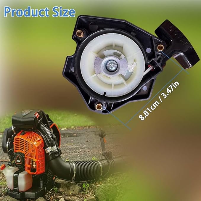 A051003411 Backpack Blower Recoil Starter Assembly for Echo PB-8010 PB-9010 Series Blowers Rewind String Trimmer Pull Starter