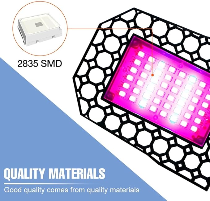 300W LED Full Spectrum Red/blue Plant Growth Light E26/E27 Indoor Low-energy Planting Bulb 100-277V Greenhouse Water Seedling Lighting 110V Adjustable Foldable Panel Seed Culture Lamps UV/IR Vegetable