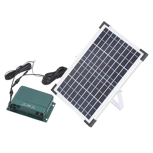 Acouto : Solar Automatic Drip Irrigation Kit Solar Powered Drip Irrigation Kit 18V 10W Polycrystalline Silicon Powered Auto Watering Gardening System Indoor