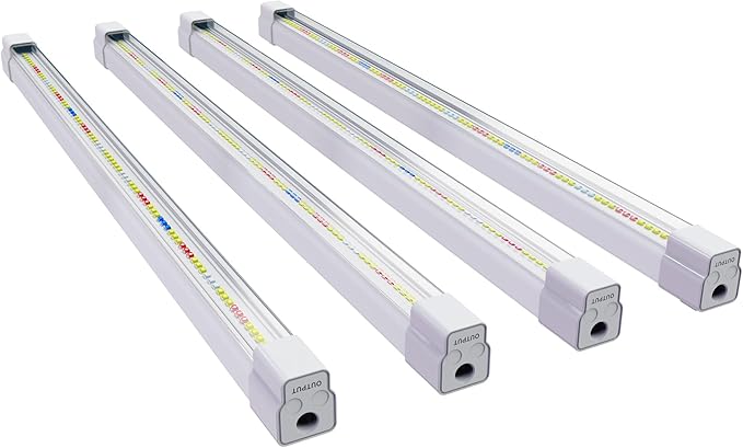 FARMLITE Grow Lights for Indoor Plants Full Spectrum Grow Light Strips for Indoor Plants Grow Lamp Led Seeding Grow Light (4 Pack)