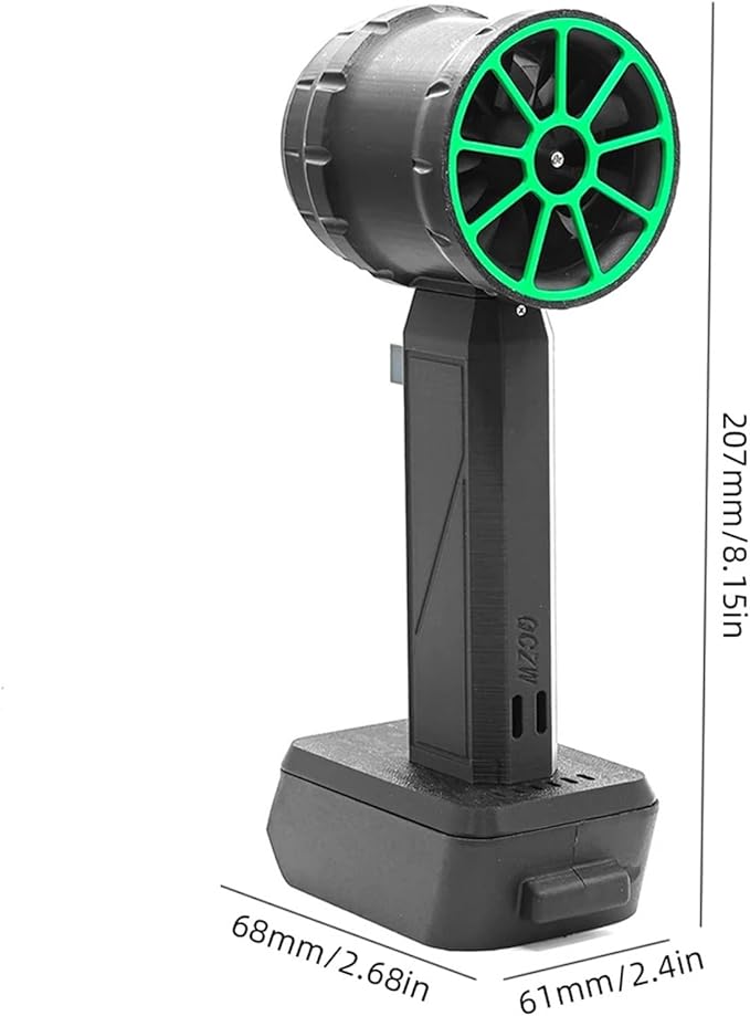 Brushless Motor Dust Blower 50mm Turbo Jet Violent Fan Snow Removal Air Dryer 1000g Thrust Keyboard Cleaning Tools