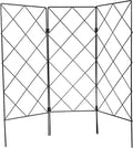 POPETPOP Gardening Support Bracket for Plant Stakes Faux Plants Outdoor Stand Moss Poles Climbing Rack Garden Trellis