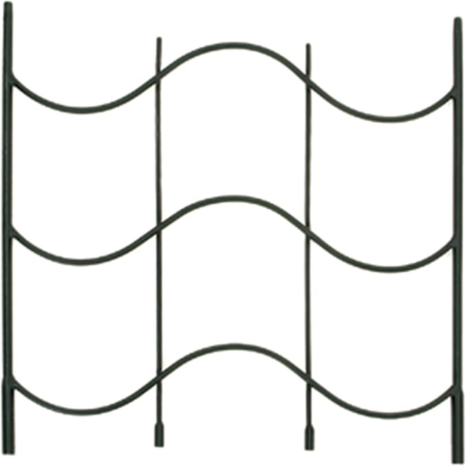 Achla Designs Waves Trellis Extension Piece Black