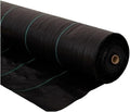 Weed Barrier Fabric Garden Landscape Fabric Weed Barrier Heavy-Duty Road Gardening Mat Polypropylene