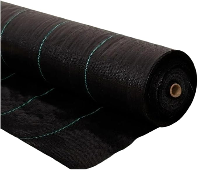 Weed Barrier Fabric Garden Landscape Fabric Weed Barrier Heavy-Duty Road Gardening Mat Polypropylene