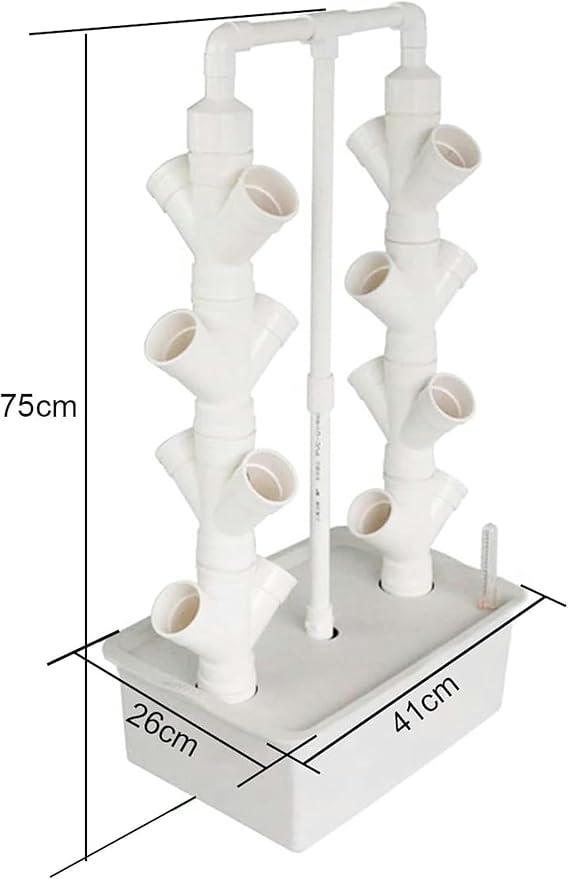 Hydroponic Tower Growing Sytem Garden Hydroponic Growing System Vertical Tower for Fresh Herb Garden Fruits VegetablePlant Tower Gift for Gardening Lover/1pc