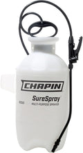 Chapin International 20020 2-Gallon SureSpray Sprayer for Fertilizer Herbicides and Pesticides Translucent White