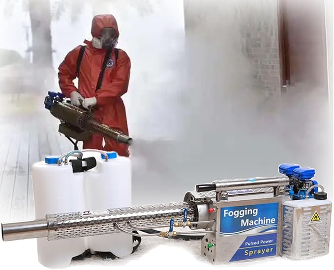 Portable Pulse Jet Thermal FoggerPulse Jet Thermal Fogger Electric Sprayer Aerosol Atomizer for Indoor and Outdoor Agricultural Sprayer100