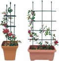 2 Pack Garden Trellis 2 in 1 Plant Cages &amp Supports for Vines Crop Plant Trellis for Climbing Plants Indoor Outdoor Flower Vegetable Vines