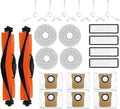 Compatible with Xiaomi Robot Vacuum X20+ / X20 Plus Replacement Parts Accessories Main Roller Side Brush Hepa Filter Mop Cloth Dust Bag(4)