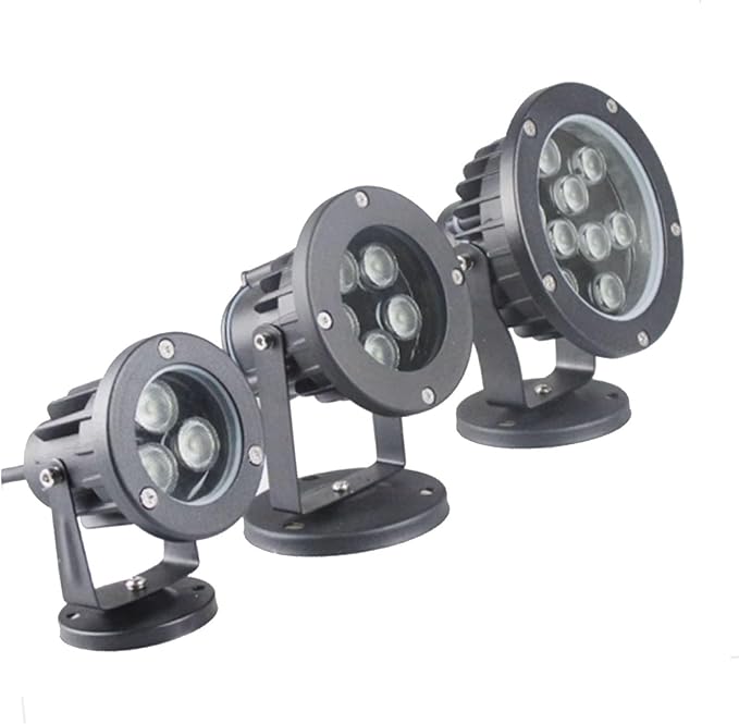 Outdoor Landscape Spotlights IP67 Waterproof Outdoor LED Spotlight - Spotlight Led Beam Light Long Distance Irradiation Narrow Beam Lamp AC 90-260V LED Outdoor Floodlig