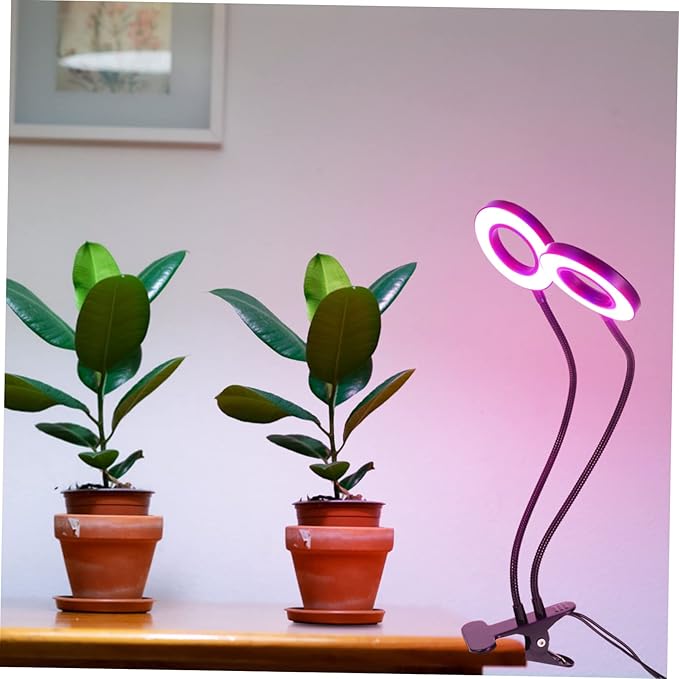 Mikikit 5v Indoor Plant Lights Clip Plant Lamp Led Light Full Grow Planting Growth Lamp