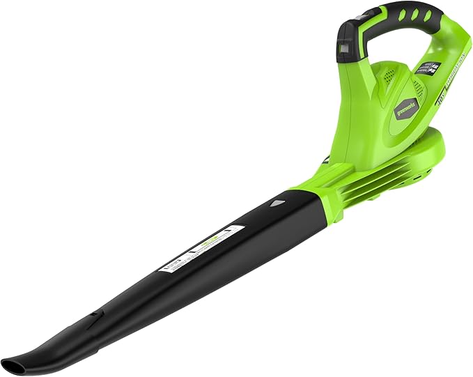 Greenworks 40V (150 MPH / 130 CFM / 75+ Compatible Tools) Cordless Leaf Blower Tool Only