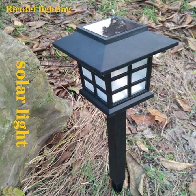 Solar Landscape Spotlights Garden Outdoor Motion Sensor Sensor Waterproof Pathway Light Wall Lamp Patio Lawn Walkway Decor (2PCS Warm)
