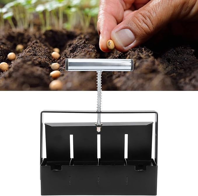 Tyenaza Manual Soil Blocker Plant Seedling Soil Blocking Tool for Garden Yard Lawn Greenhouse