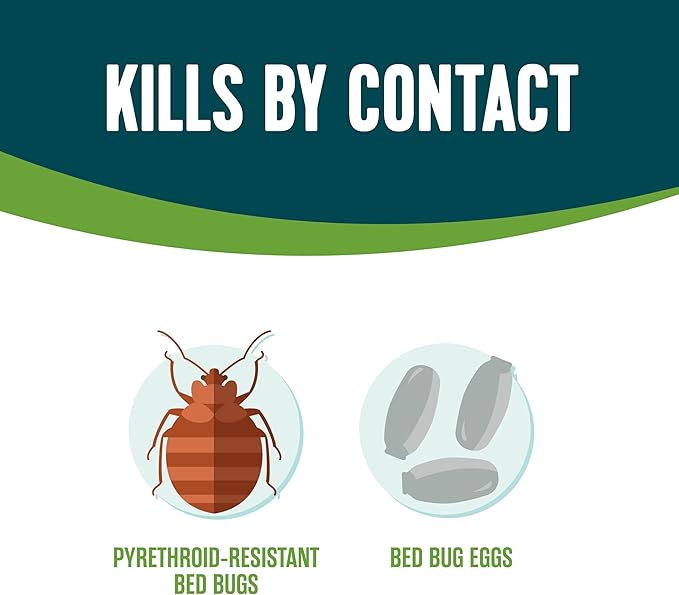 Ecologic Bed Bug Killer Aerosol 14 Ounces Aerosol Formula Made With Lemongrass Oil And Cornmint Oil For Use On Seams Edges And Tufts Of Mattresses Bed Frames Suitcases And More 12 Pack