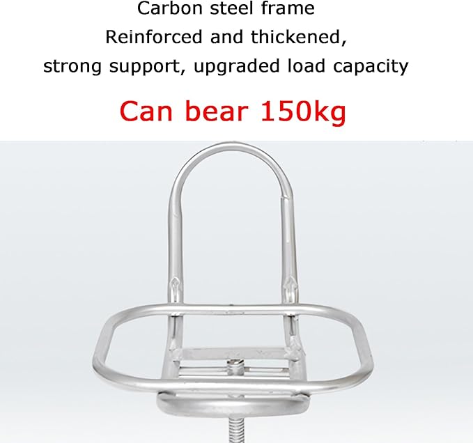 Rolling Garden Work Seat Bearing 150kgHeightening Gardening Cart 45-59cm Adjustable Heightfor Home Outdoor Lawn Yard(3 Wheels)
