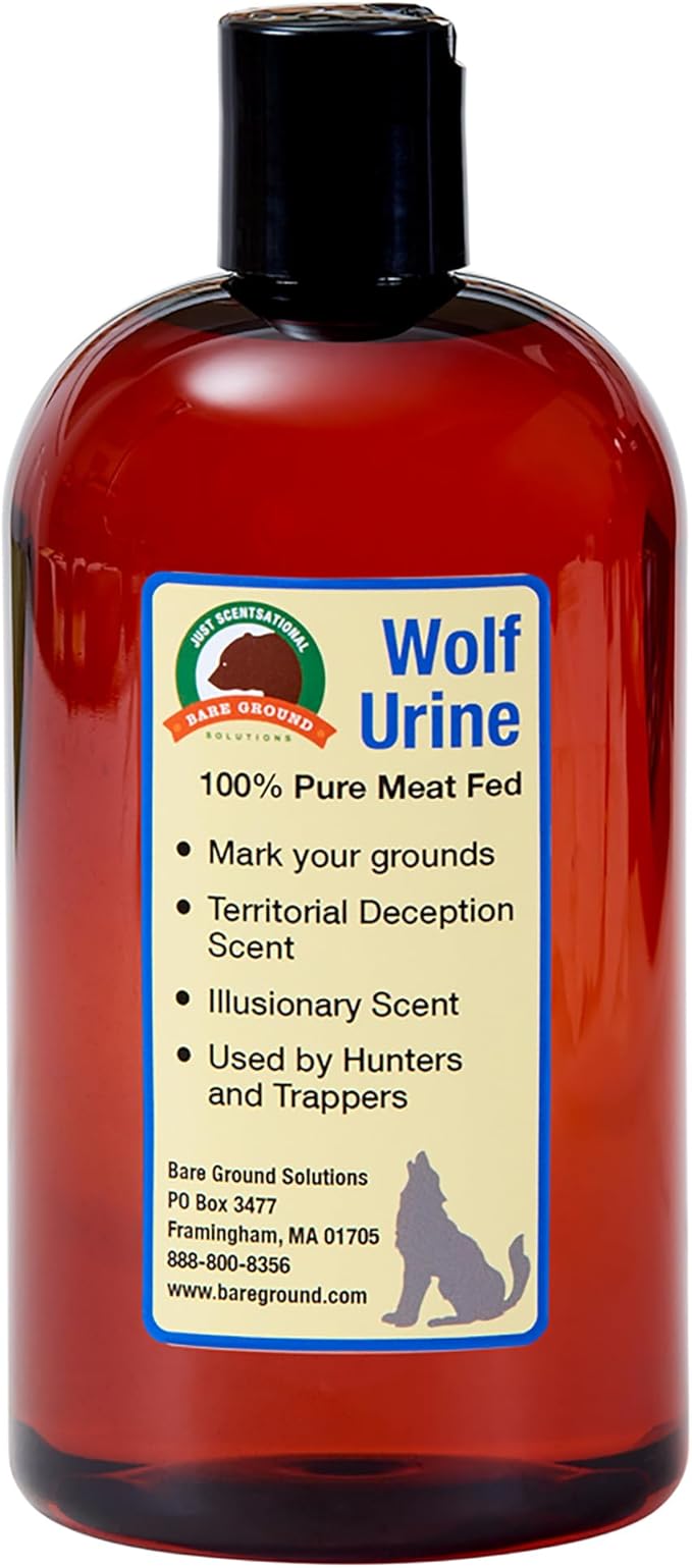 Just Scentsational WU-16 Wolf Urine for Gardens Hunters and Trappers 16 oz