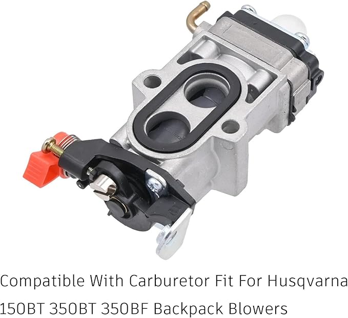 Compatible with 150BT Carburetor for Husqvarna 150BT 570BTS 350BT 580BTS 560BTS 150BF 350BF 560BFS 570BFS 580BFS Backpack Blowers Part 581155801 502845001