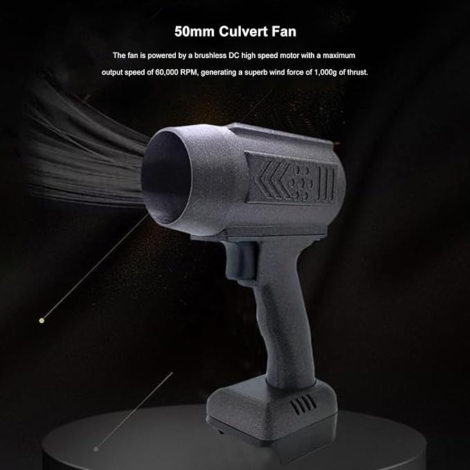 Cordless Dry Blower 150000 RPM Powerful Electric Air Duster Blower Brushless Motor Portable Hand Held Mini Turbo Violent Fan Air Blower for Car Computer Lens