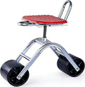Rolling Garden Work Seat Height Adjustable Mobile Stool with Wheels Stable Heavy Duty Cart for Greenhouse Work(lialunA1-2)