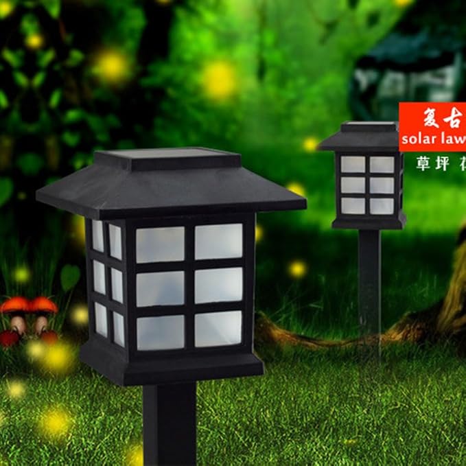 Solar Landscape Spotlights Garden Outdoor Motion Sensor Sensor Waterproof Pathway Light Wall Lamp Patio Lawn Walkway Decor (2PCS Warm)