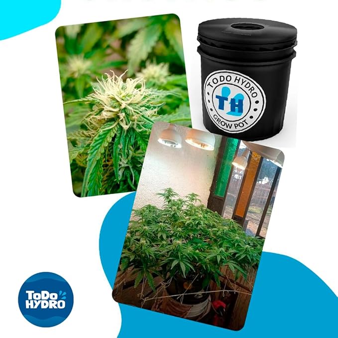Grow Pot Original DWC System Kit Complete with Accessories (2gal)