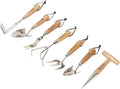 Draper 09000 Heritage Stainless Steel Garden Tool Set with Ash Handles (7 Piece)