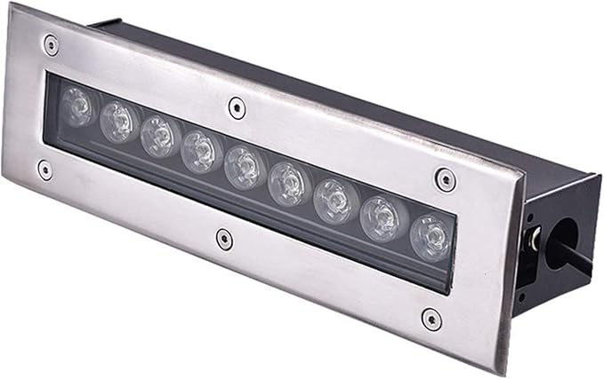Outdoor Buried Lights LED Landscape Lights Rectangular Underground Light IP65 Waterproof Path Light Outdoor Garden Floor Light Lighting Project Landscape LYellow Light 6W