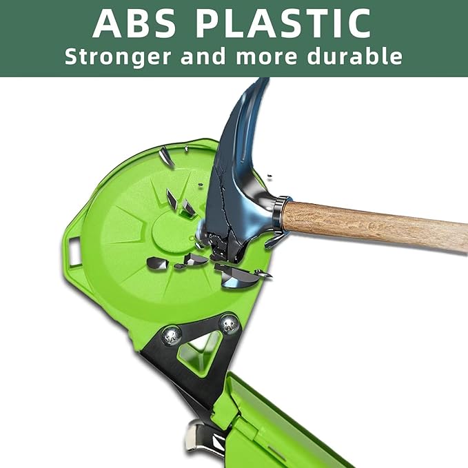 Suca Plant Tying Machine Lightweight Plant Tying Tape Tool to Tie Up Vine Quickly Tie Tapener Gun with Tapes and Staples Green